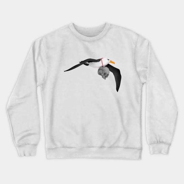 Albatross Crewneck Sweatshirt by mailboxdisco